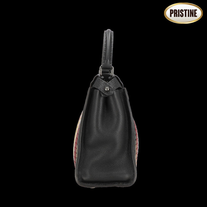 FENDI フェンディ/ピーカブーミディアムウーブンレザー2wayショルダー/8BN290//MTO*********/SAランク/18