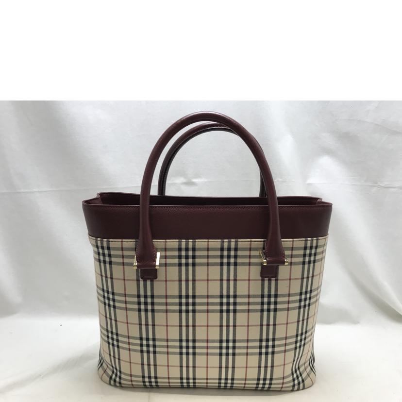 BURBERRY バーバリー/ノバチェック　ハンドバッグ//ABランク/51