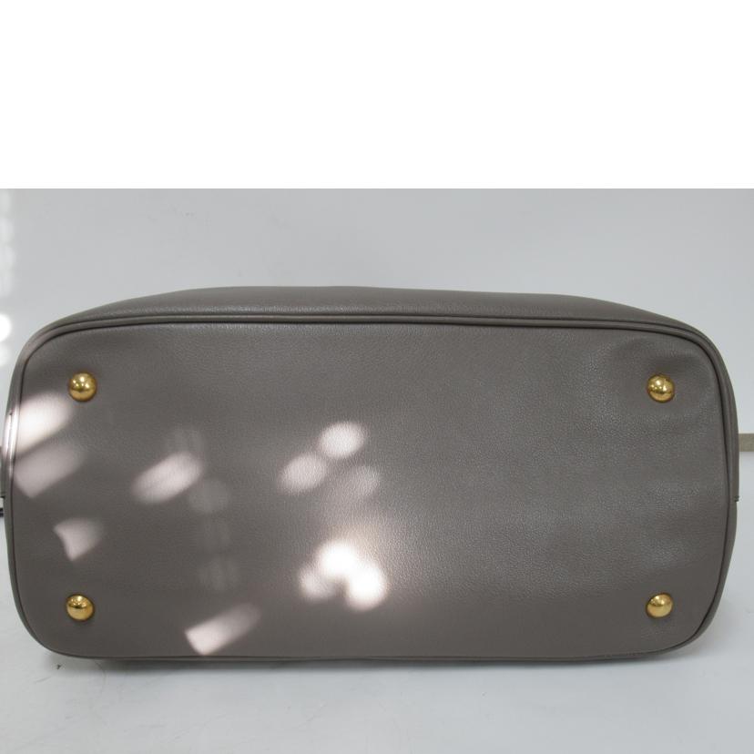 PRADA/グレインカーフ／2WAYトートバッグ/1BA579//Aランク/63