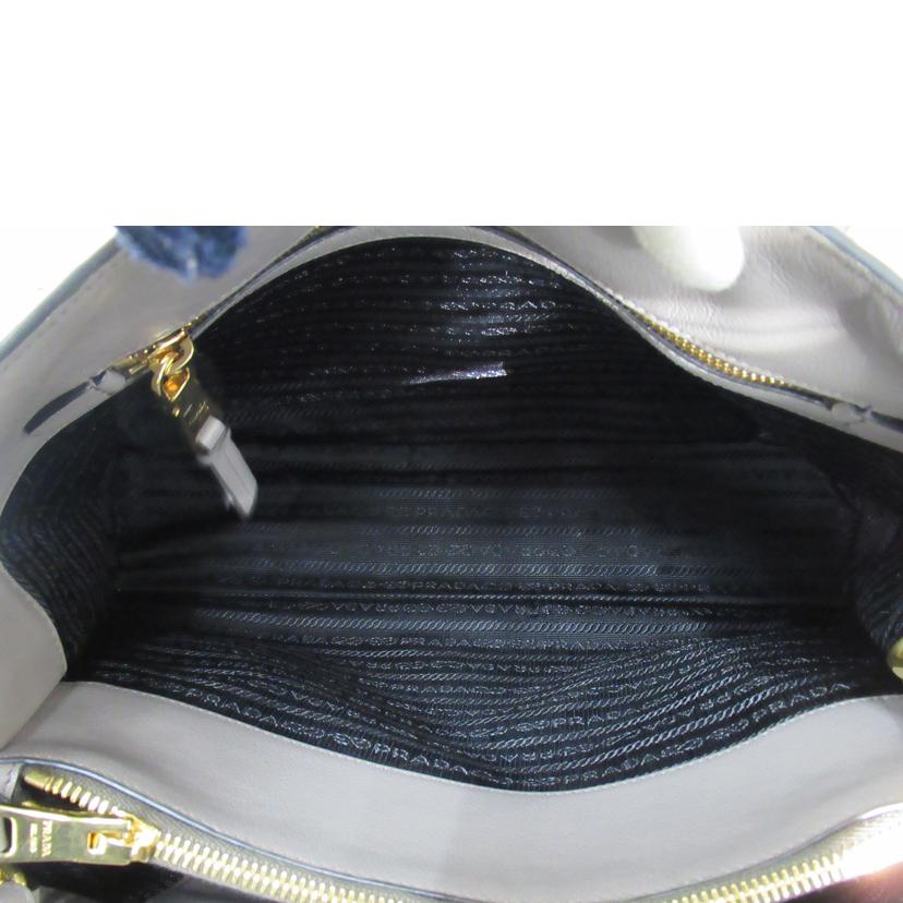 PRADA/グレインカーフ／2WAYトートバッグ/1BA579//Aランク/63