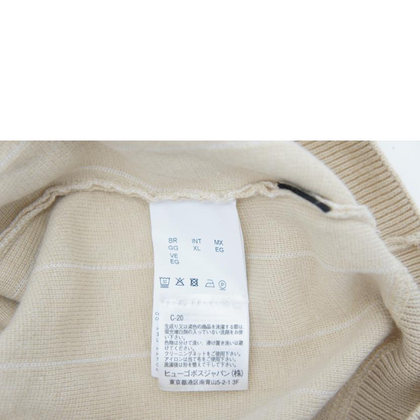 HUGO　BOSS ヒューゴボス/×大谷翔平　コットンニット　ポロシャツ／ベージュ/50531161//サイズ　XL/Bランク/05