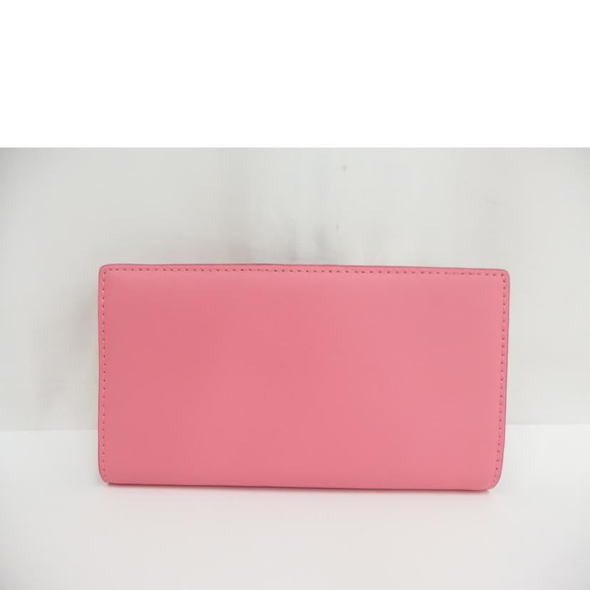 KateSpade ｹｰﾄｽﾍﾟｰﾄﾞ/フラワー折り畳み財布／ピンク//ABランク/82