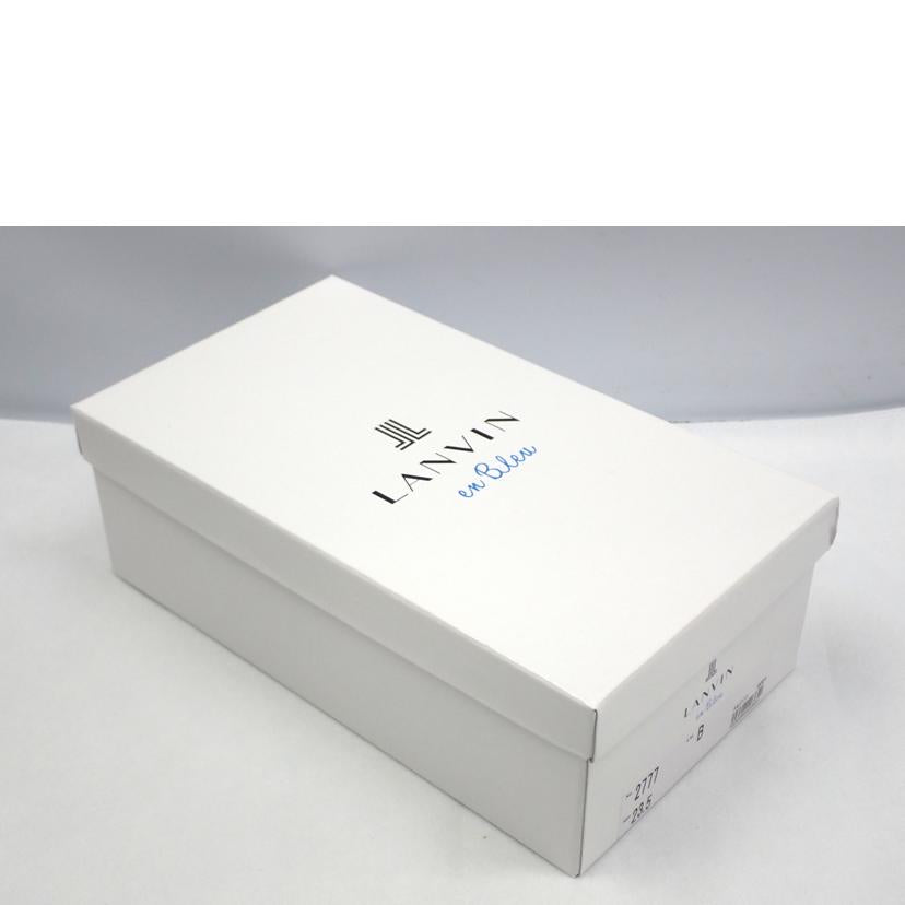 LANVIN en Bleu ランバン オン ブルー/★ LANVIN リボンモチーフキルティングカッターパンプス/2777//23.5cm/Aランク/62