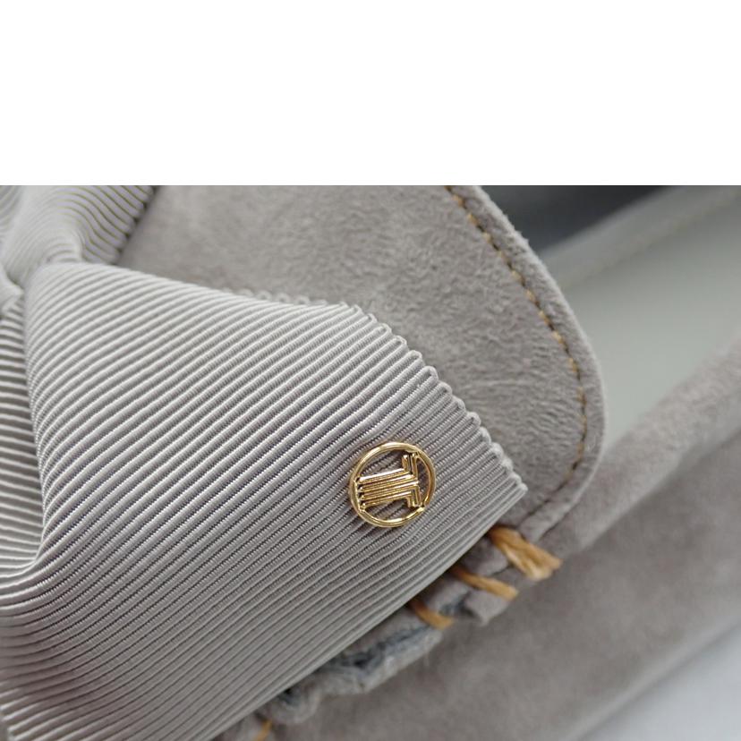 LANVIN en Bleu ランバン オン ブルー/★ LANVIN リボンモチーフソフトモカシン/2486//24.0cm/Aランク/62