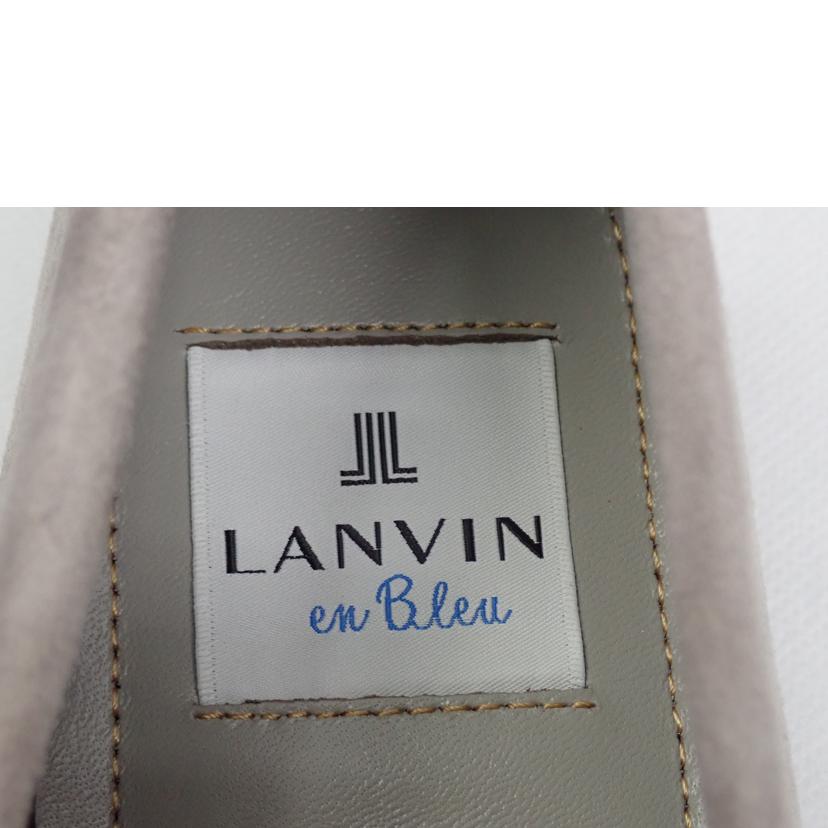 LANVIN en Bleu ランバン オン ブルー/★ LANVIN リボンモチーフソフトモカシン/2486//24.0cm/Aランク/62