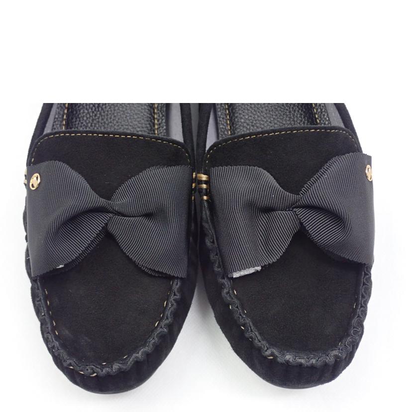 LANVIN en Bleu ランバン オン ブルー/★ LANVIN リボンモチーフソフトモカシンパンプス/2486//24.0cm/Aランク/62