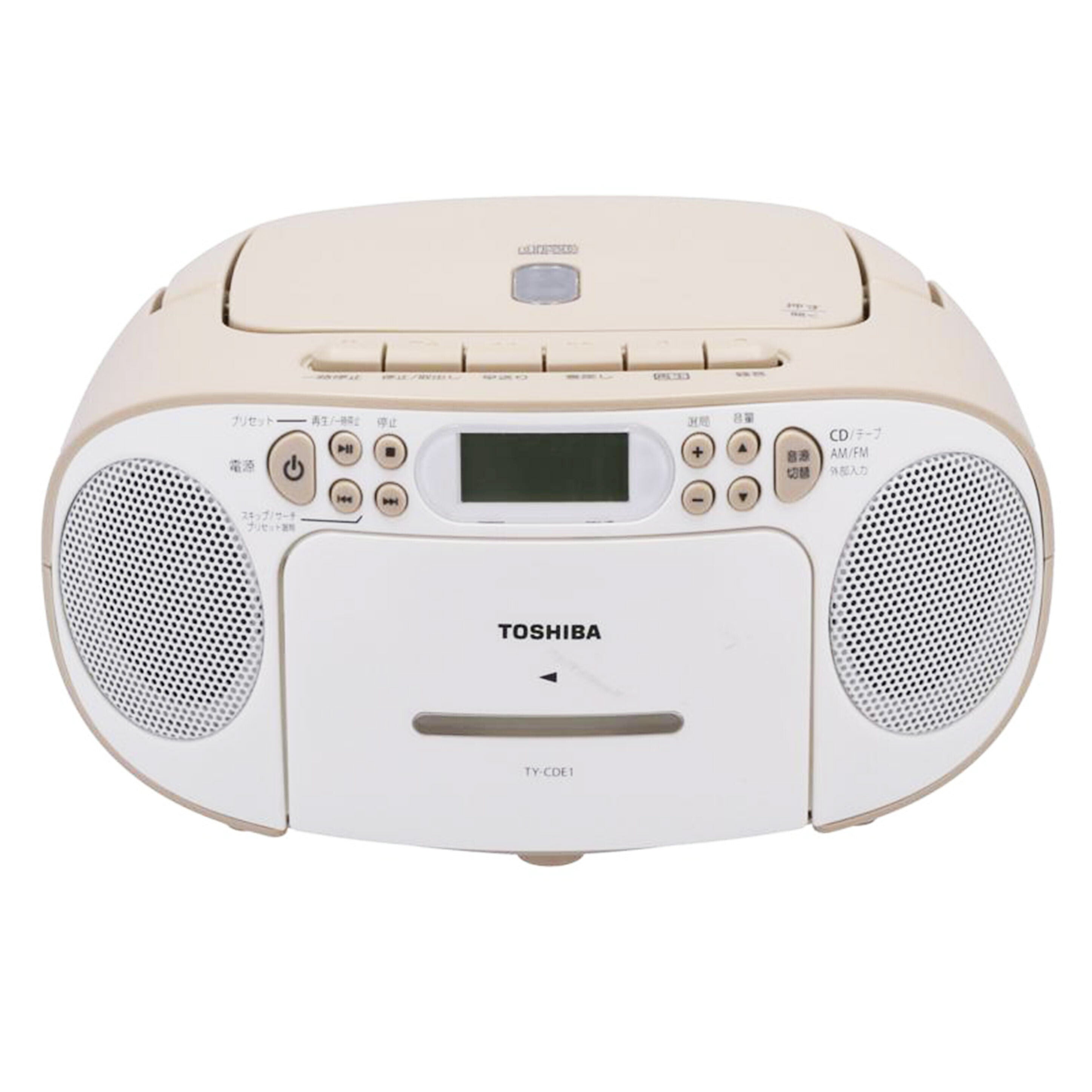 TOSHIBA 東芝　/CDラジカセ/TY-CDE1//200601257C1/Bランク/78