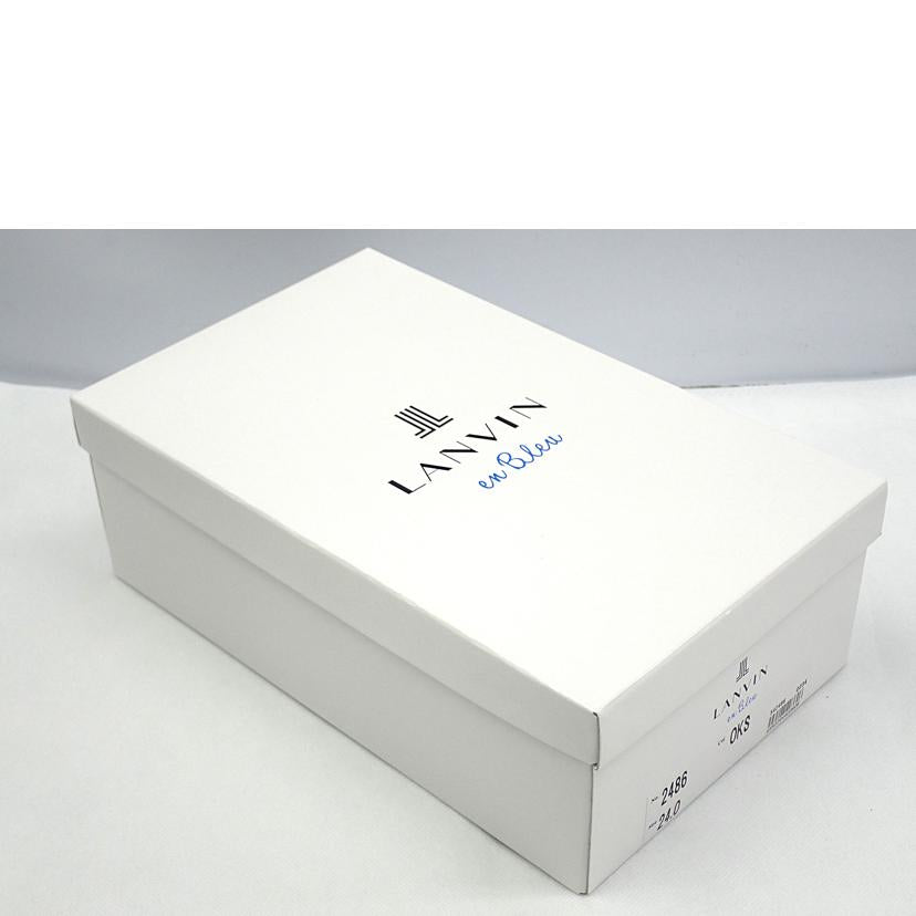 LANVIN en Bleu ランバン オン ブルー/★ LANVIN リボンモチーフソフトモカシン/2486//24.0cm/ABランク/62