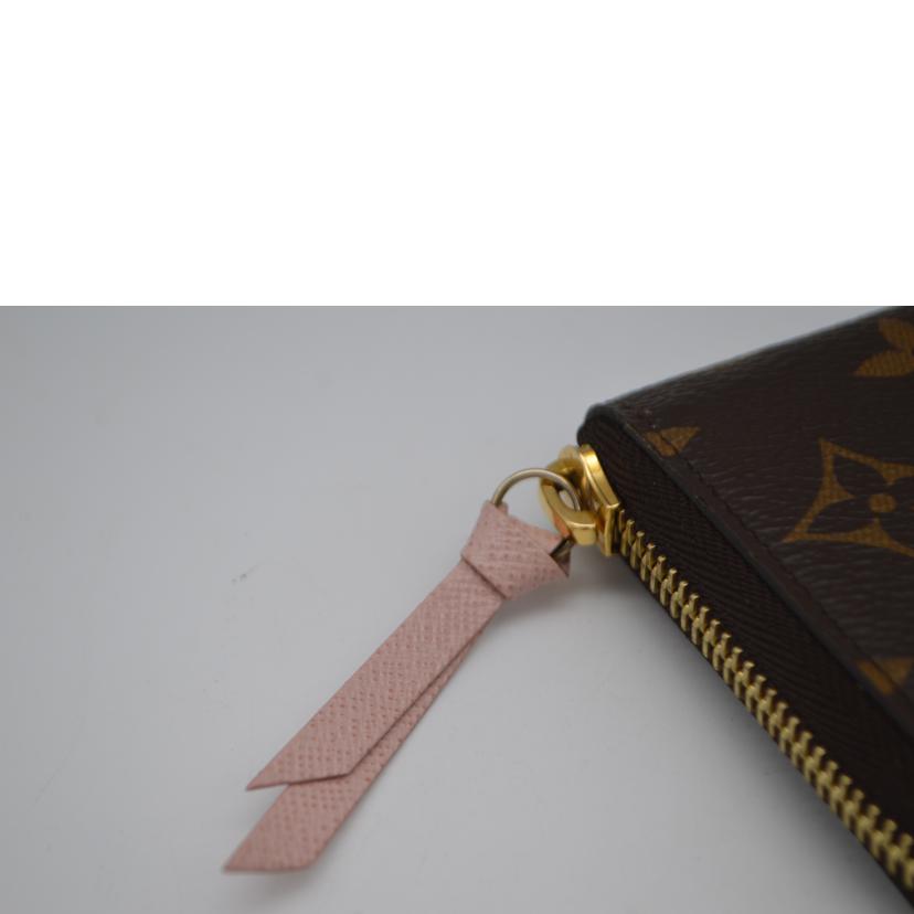 LV ルイヴィトン/ポルトフォイユ・クレマンス／モノグラム／ローズバレリーヌ/M61298//CA4***/Aランク/89