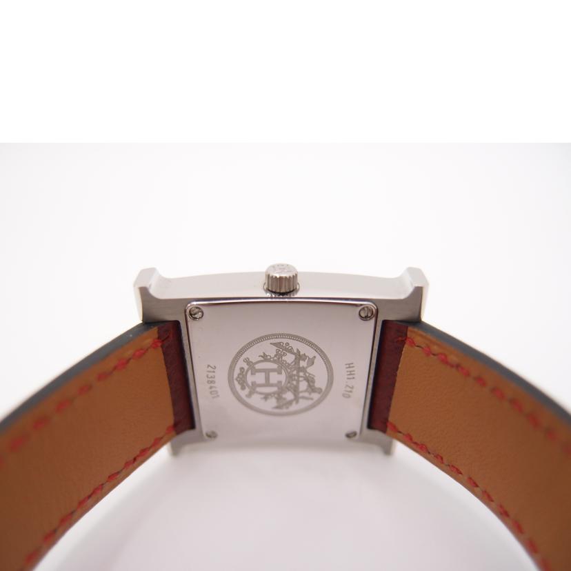 HERMES エルメス/Hウォッチ／レディース／クォーツ/HH1.210//213****/ABランク/69