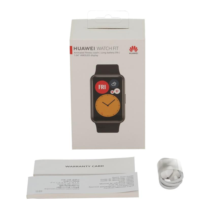 HUAWEI　 ファーウェイ　/スマートウォッチ／HUAWAI　WATCH　FIT/TIA-B09//LRBGA20824010805/BCランク/69