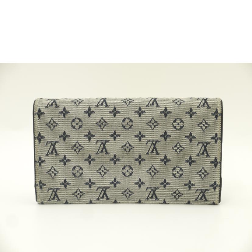 LOUIS　VUITTON/ポルトトレゾール・インターナショナル／モノグラムミニ／ネイビー/M92242//CA0***/ABランク/69