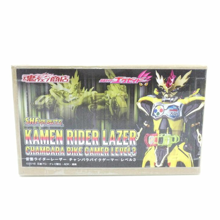 BANDAI バンダイ/S．H．Figuarts　仮面ライダーレーザー　チャンバラバイクゲーマー　レベル3　｢仮面ライダー　エグゼイド｣　魂ウェブ商店限定//SAランク/88