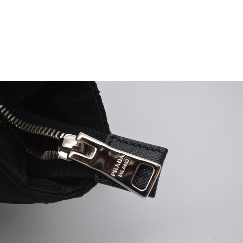 PRADA プラダ/テスートキルティングナイロンチェーンレザートート／ネロ/1BG017//158**/SAランク/89