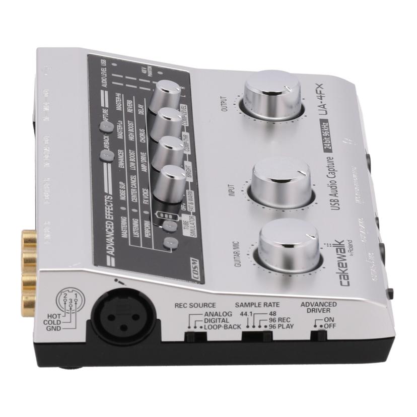 Roland　Cakewalk ローランド　/USBオーディオキャプチャー/UA-4FXCW//AZ82221/Bランク/05