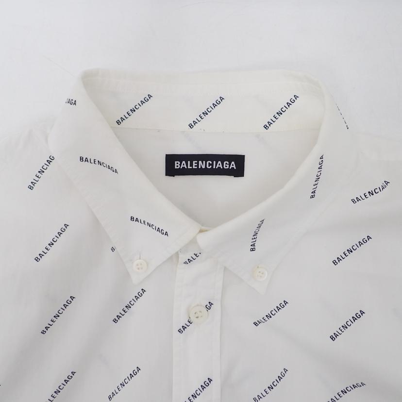 BALENCIAGA バレンシアガ/オールオーバーロゴシャツ/CE23 534333 TBL96//ABランク/69