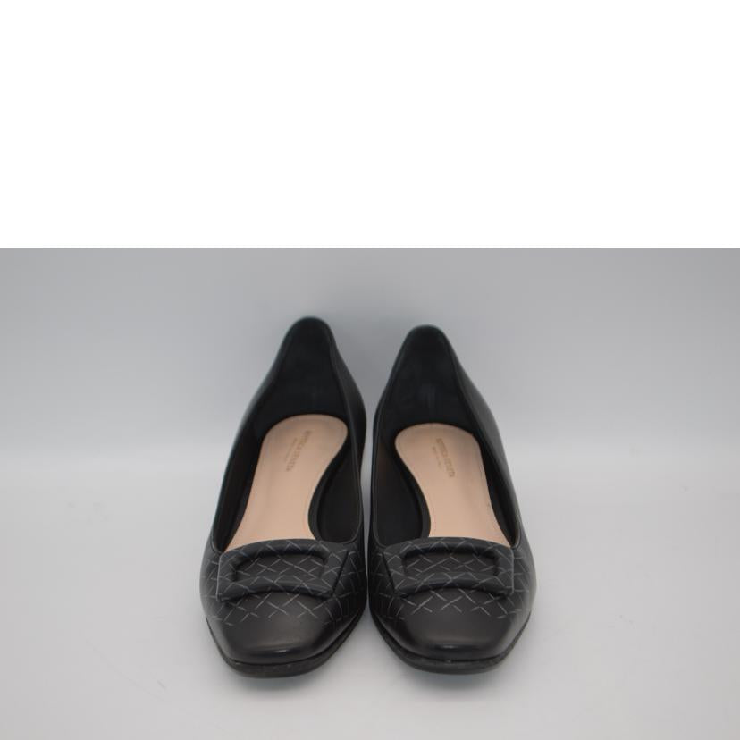 BOTTEGA　VENETA ボッテガヴェネタ/ローヒールバックルレザーパンプス／23．5cm//Bランク/89