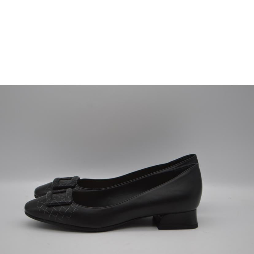 BOTTEGA　VENETA ボッテガヴェネタ/ローヒールバックルレザーパンプス／23．5cm//Bランク/89