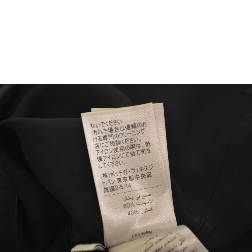 BOTTEGA　VENETA ボッテガ・ヴェネタ/サテンタキシードレディースシャツ／Mサイズ（38）/589202//EPR********/ABランク/89