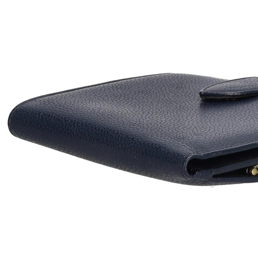 COACH コーチ/ガマ口二つ折り財布／ネイビー／ヴィンテージ//ABランク/18