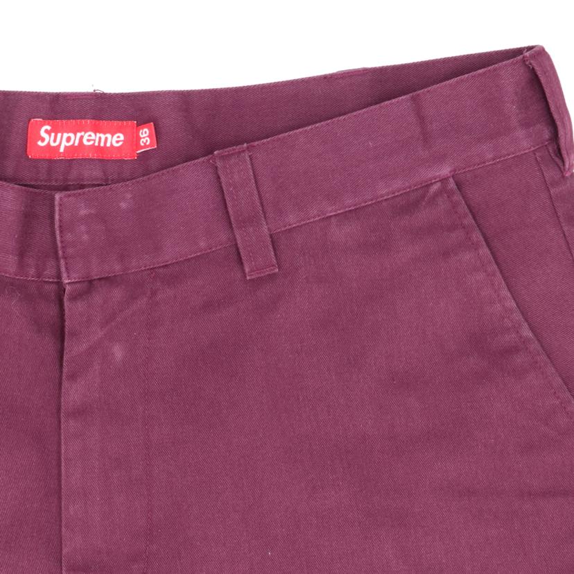 Supreme シュプリーム/コットンハーフパンツ／マルーン//Bランク/18