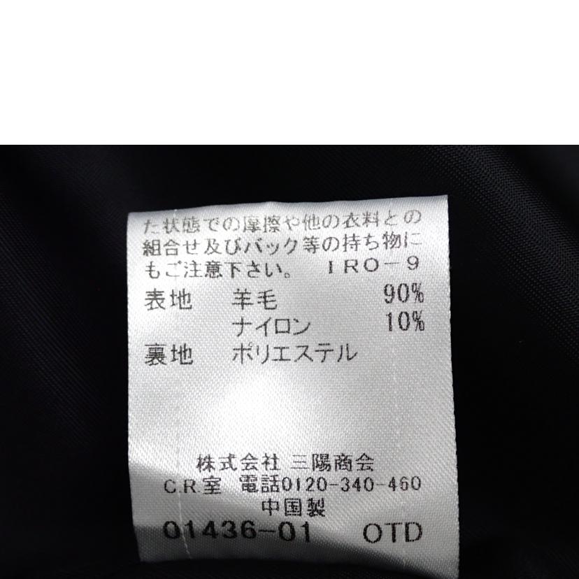 BURBERRY　BLACK　LABEL バーバリーブラックレーベル/★BURBERRY　Pコート/BMP34-330-09//M/Bランク/62
