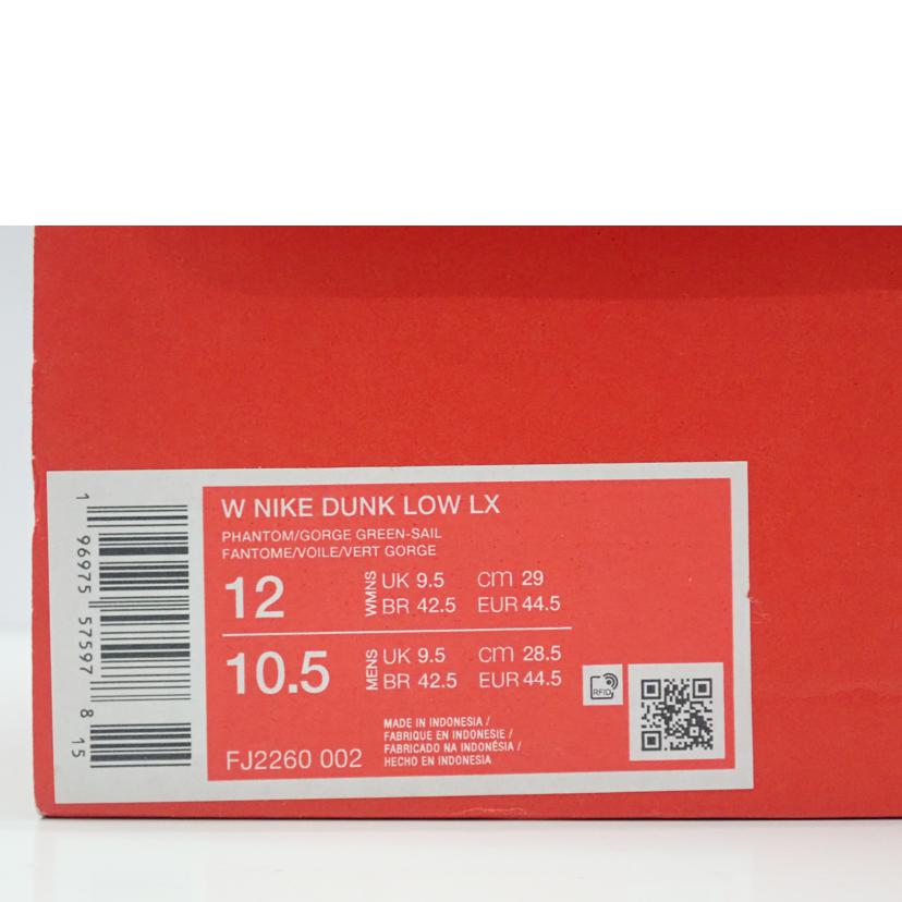 NIKE ﾅｲｷ/DUNK　LOW　LX/FJ2260-002//29.0cm/Bランク/62