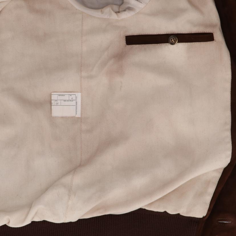 CINQUANTA チンクアンタ/ゴートスエード／ドライビングブルゾンジャケット／ブラウン/H-504/1//Aランク/18