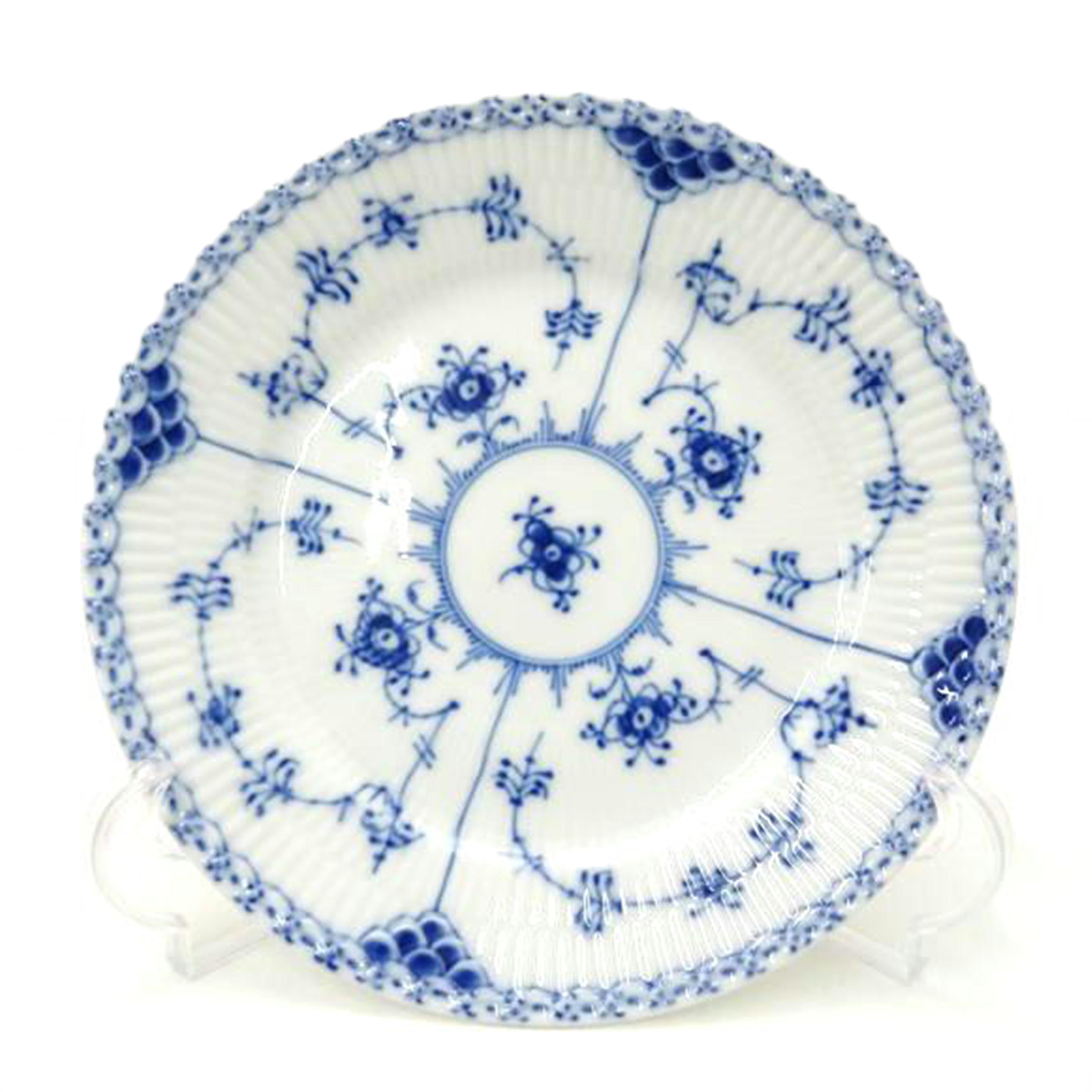 ロイヤルコペンハーゲン ロイヤルコペンハーゲン/ブルーフルーテッド　ハーフレース　20cmプレート//SAランク/69