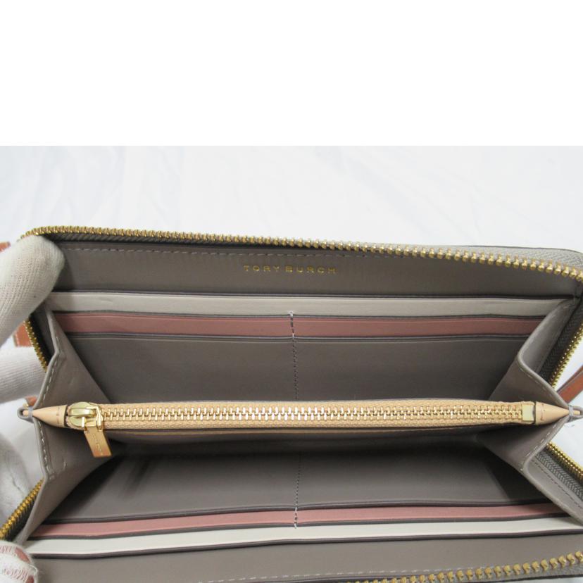 TORY　BURCH/ラウンドファスナー長財布／レザー//ABランク/63