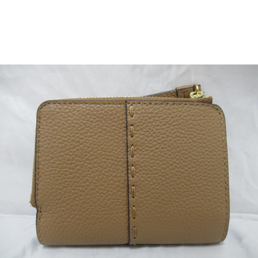 TORY　BURCH/L字ファスナー二つ折り財布／レザー//Aランク/63