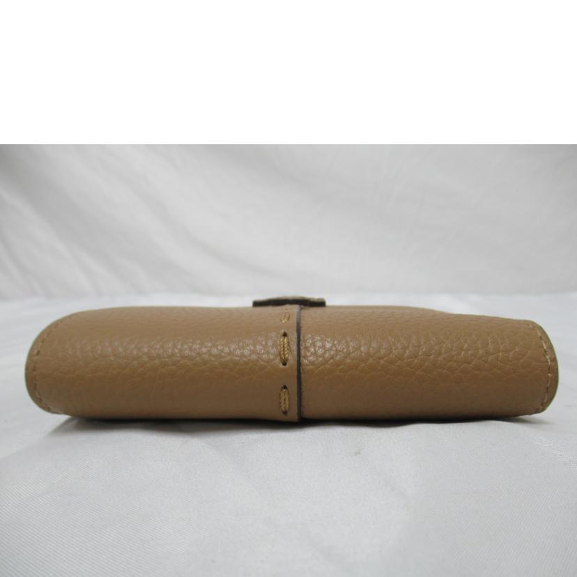 TORY　BURCH/L字ファスナー二つ折り財布／レザー//Aランク/63