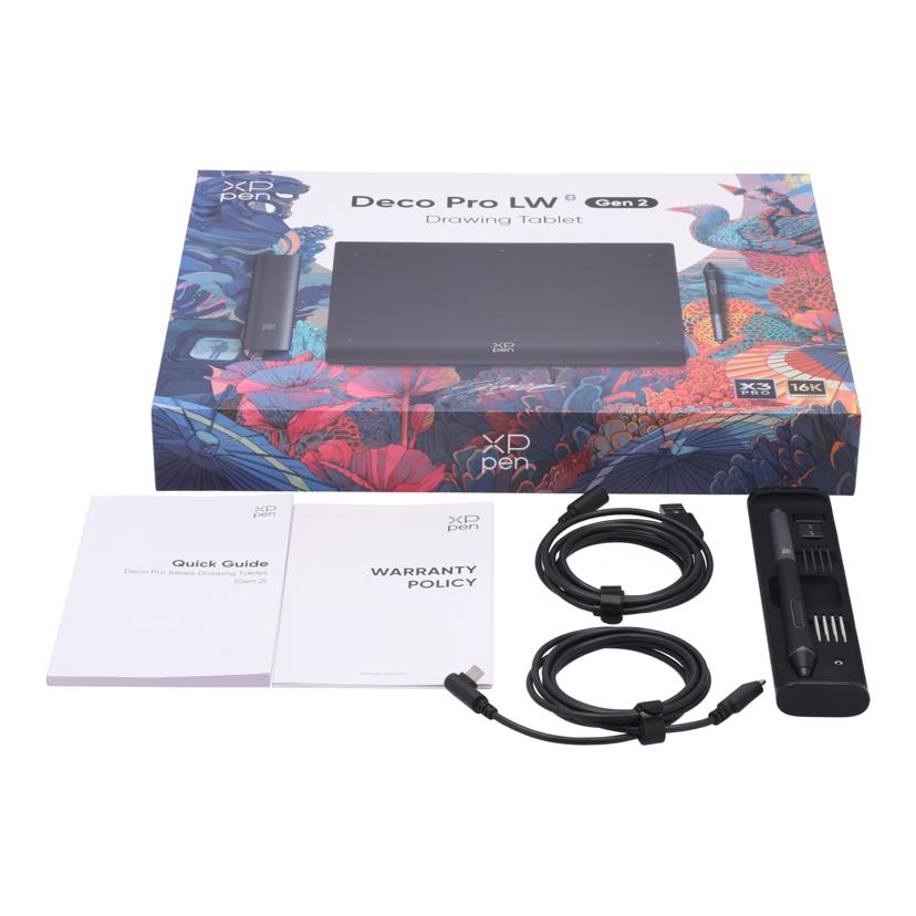 XP－PEN エックスピーペン　/ワイヤレスペンタブレット／Deco　Pro　LW　Gen2/MT1172B ACK05//XB1102NWX124600124/Bランク/67