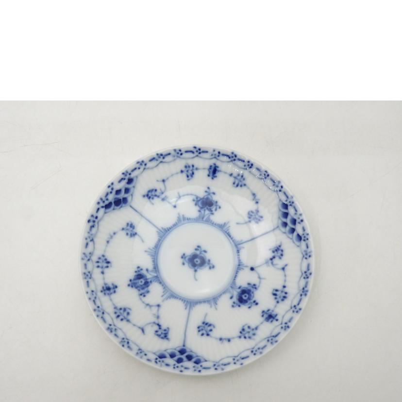 ロイヤルコペンハーゲン ロイヤルコペンハーゲン/ブルーフルーテッド　ハーフレース　カップ＆ソーサー//SAランク/69