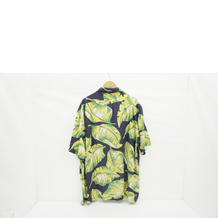 RalphLauren ラルフローレン/90s リーフ柄レーヨンアロハシャツ//ABランク/69