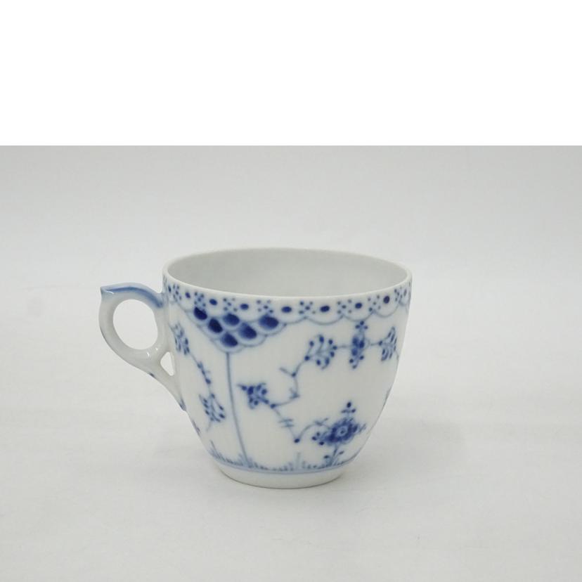 ロイヤルコペンハーゲン ロイヤルコペンハーゲン/ブルーフルーテッド　ハーフレース　カップ＆ソーサー//SAランク/69