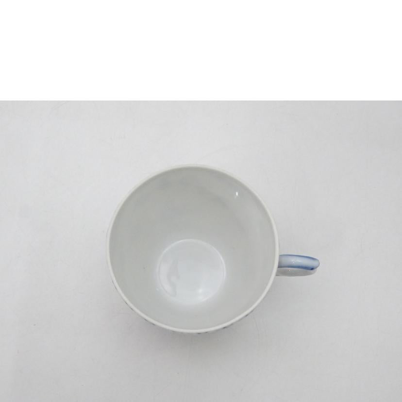 ロイヤルコペンハーゲン ロイヤルコペンハーゲン/ブルーフルーテッド　ハーフレース　カップ＆ソーサー//SAランク/69