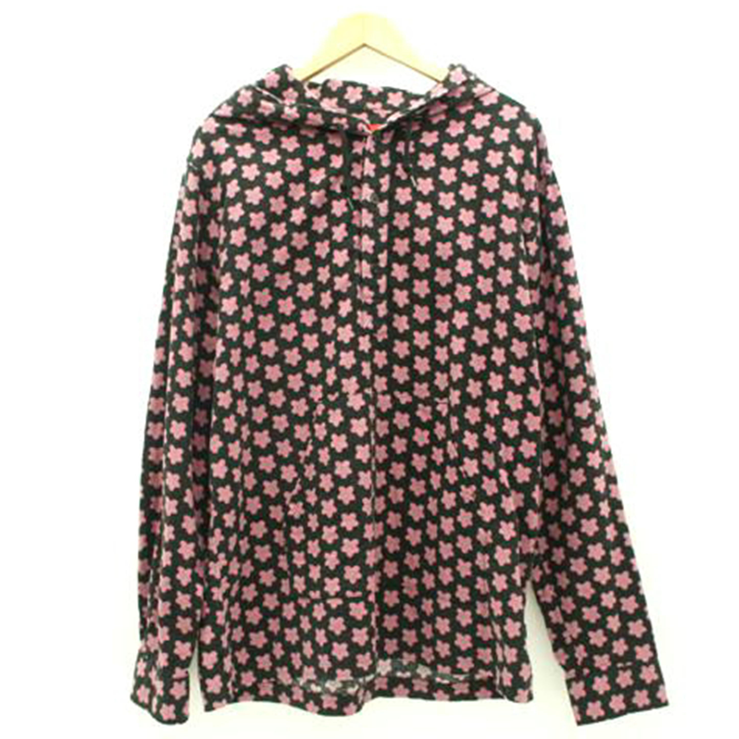 Supreme シュプリーム/15AW　フーデット　フラワー　フランネル　シャツ／M//Bランク/78
