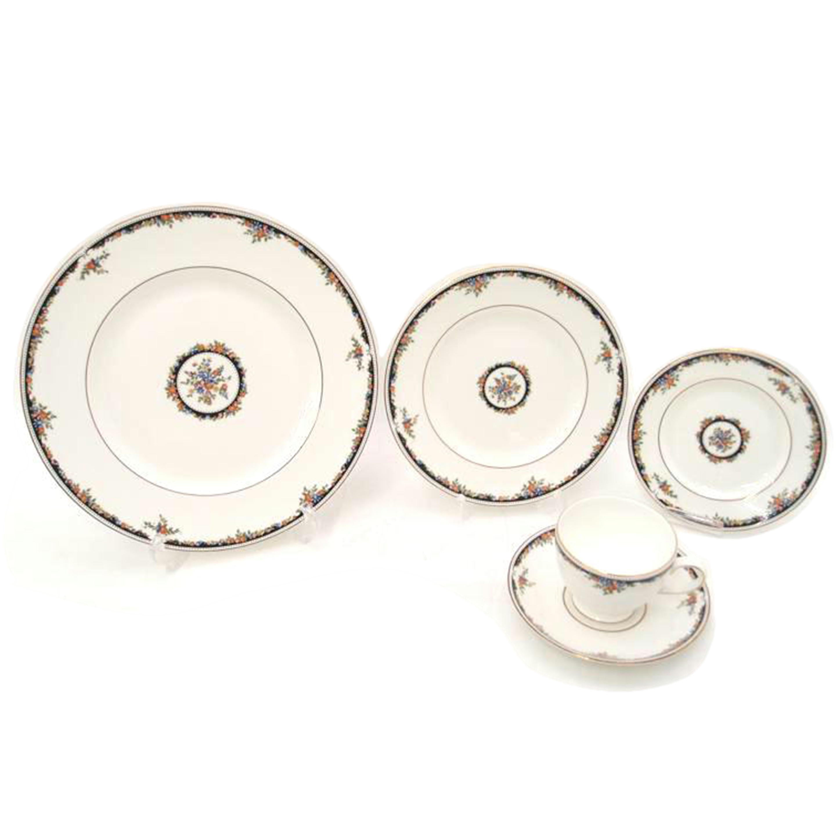 ウェッジウッド ウェッジウッド/ウェッジウッド　オズボーン　カップ＆ソーサー、プレートセット//SAランク/69