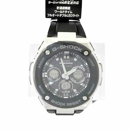 CASIO CASIO/G－SHOCK／G－STEEL／ミッドサイズ／電波ソーラー/GST-W300-1AJF//SAランク/88