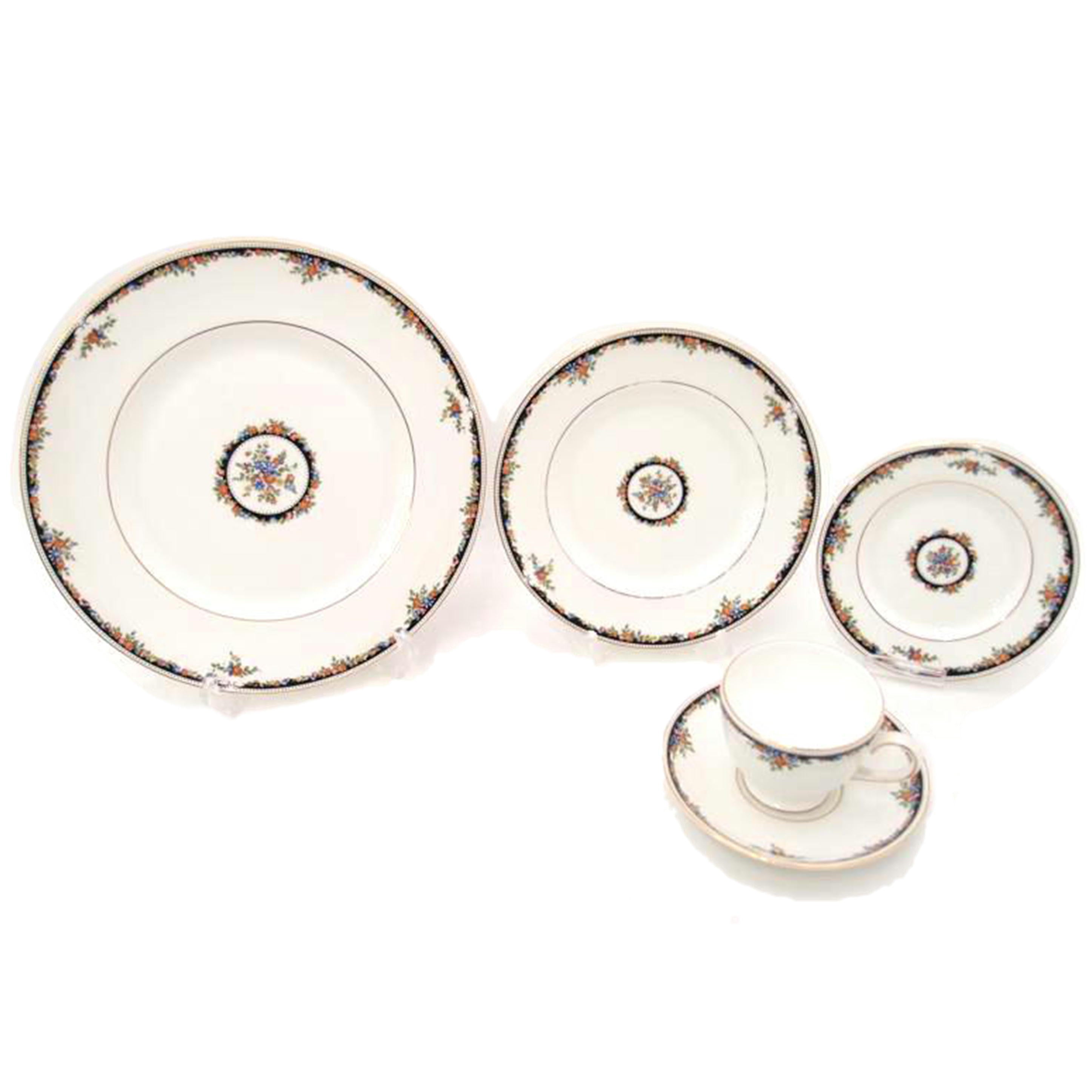 ウェッジウッド ウェッジウッド/ウェッジウッド　オズボーン　カップ＆ソーサー、プレートセット//SAランク/69