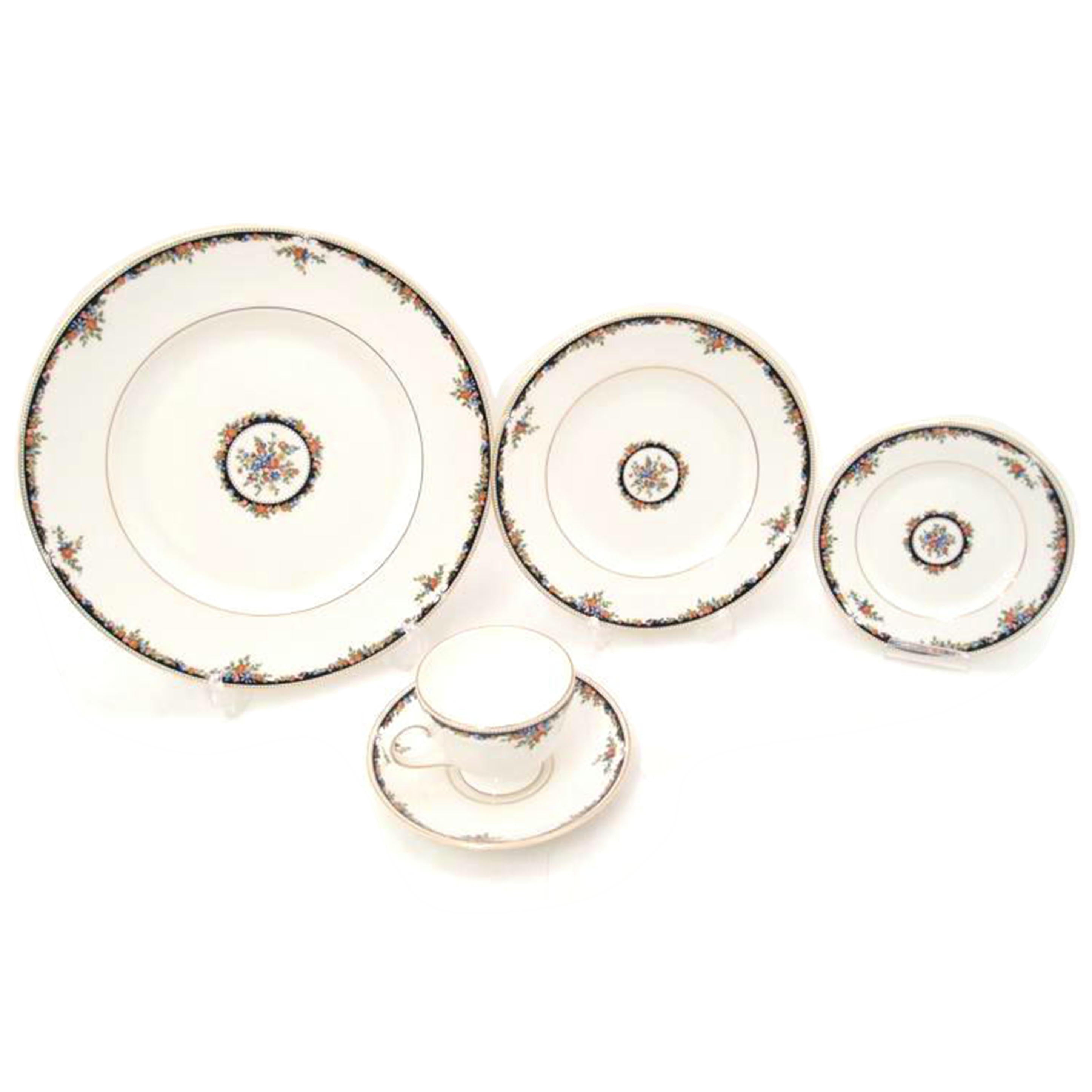 ウェッジウッド ウェッジウッド/ウェッジウッド　オズボーン　カップ＆ソーサー、プレートセット//SAランク/69