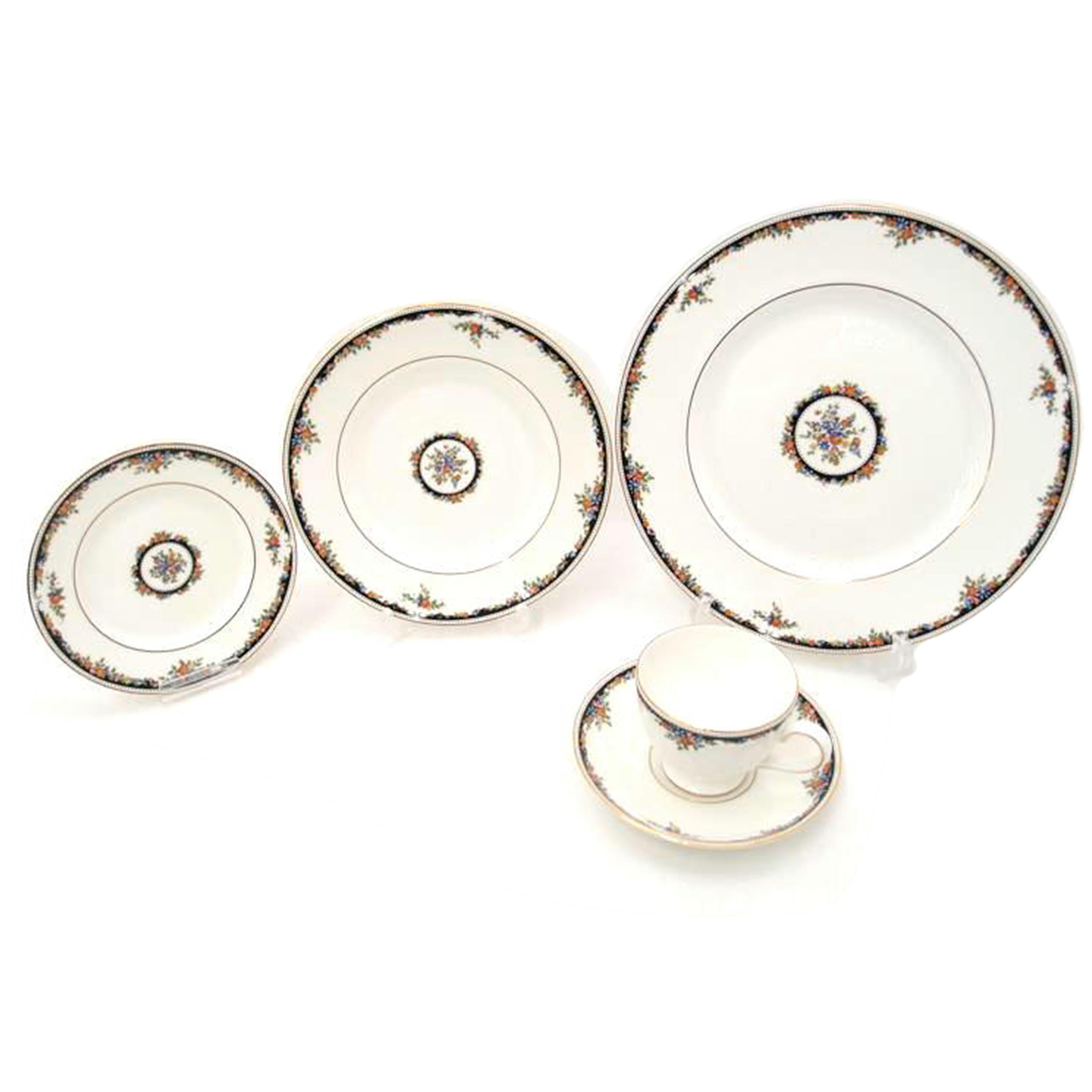 ウェッジウッド ウェッジウッド/ウェッジウッド　オズボーン　カップ＆ソーサー、プレートセット//Sランク/69