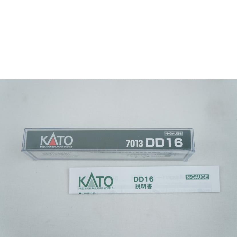 KATO カトー/ディーゼル機関車　DD16/7013//ABランク/67