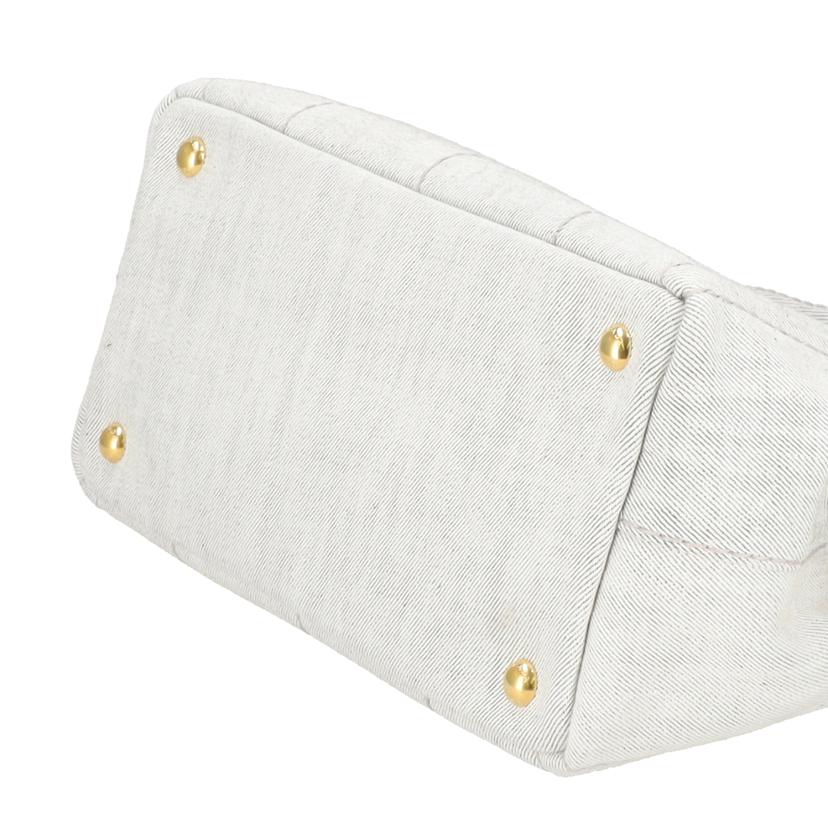 PRADA プラダ/カナパトート／ホワイトデニム/1BG439//204/SAランク/91