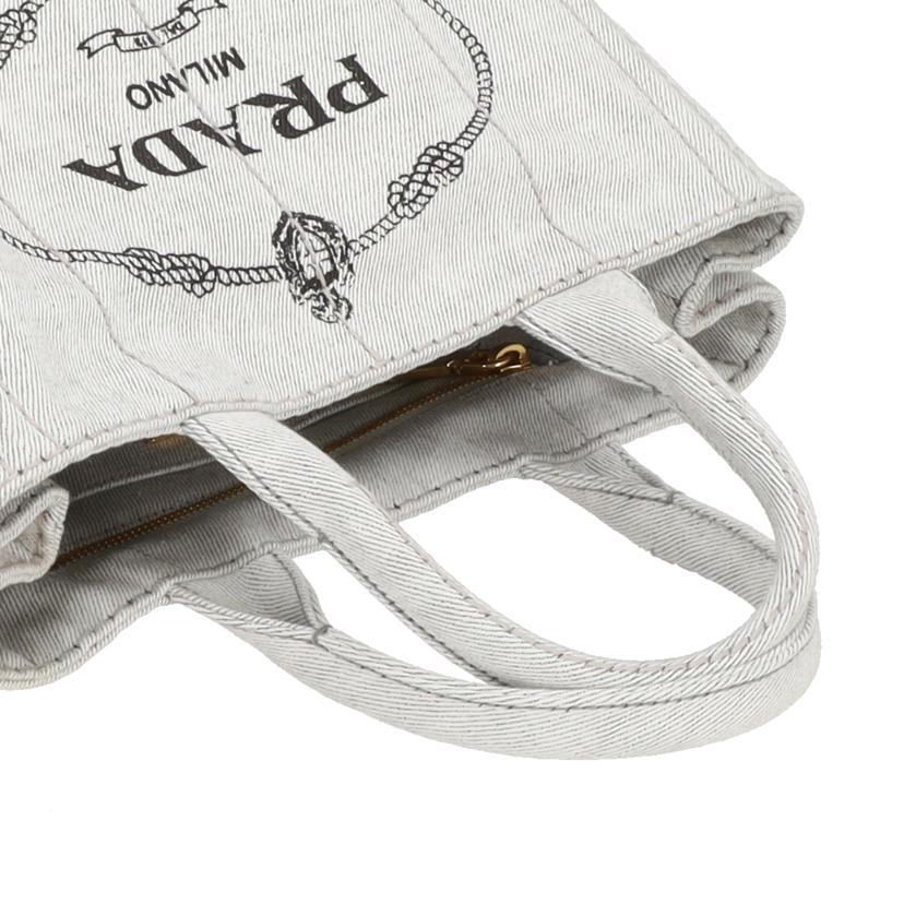 PRADA プラダ/カナパトート／ホワイトデニム/1BG439//204/SAランク/91