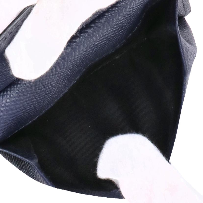 BURBERRY バーバリー/グレイニーレザー二つ折り財布／ネイビー/8014658//ABランク/18