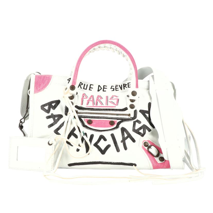 BALENCIAGA バレンシアガ/グラフィックシティ／2WAYバッグ/431621･9061//Aランク/91