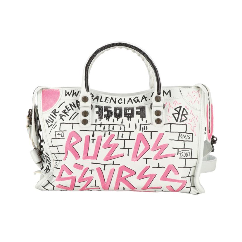 BALENCIAGA バレンシアガ/グラフィックシティ／2WAYバッグ/431621･9061//Aランク/91