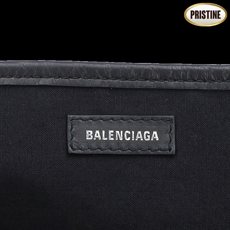 BALENCIAGA バレンシアガ/ネイビーカバス／マルチロゴストライプ/339933//921*/SAランク/91